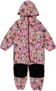 Ciraf lasten softshell-haalari 252C07251D - Bunnies aop - 1