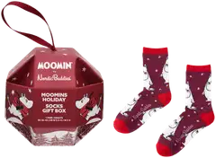 Moomin By Nordicbuddies naisten sukat lahjapakkaus Muumipeikko - 1