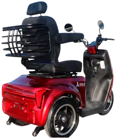 Arvo senioriskootteri P700 punainen - 2