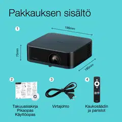 Epson Lifestudio Pop Plus -projektori EF-62N - 3