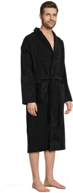 House miesten kylpytakki 192H381904 - BLACK - 4
