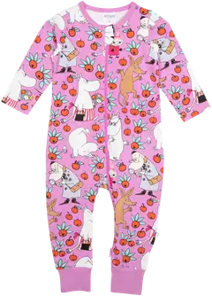 Martinex Muumi vauvojen pyjama Omenat 584642 - liila - 1