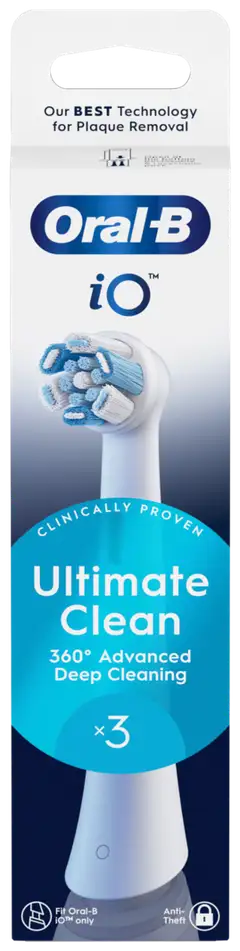 Oral-B iO Ultimate Clean vaihtoharja 3kpl - 2