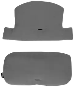 Hauck pehmustesetti syöttötuoliin Highchair Pad tummanharmaa - 7