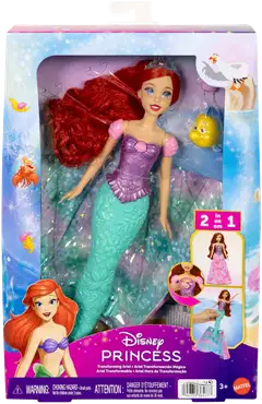 Disney Princess muuntautuva Ariel-nukke - 2
