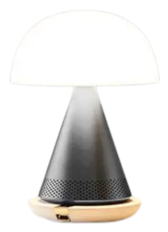 Bluetooth kaiutinlamppu Mina L audio tumman harmaa - 3