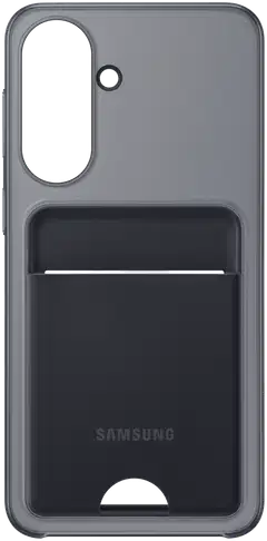 Samsung A57 korttitaskullinen suojakuori musta - 1