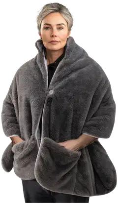 Homedics HCM-SWL100 lämmitettävä langaton poncho - 3