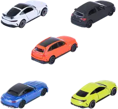 Majorette - Mercedes-AMG 5 auton lahjapakkaus, 1:64, 7,5 cm, die-cast - 2