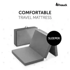 Hauck patja matkasänkyyn Sleeper harmaa - 7