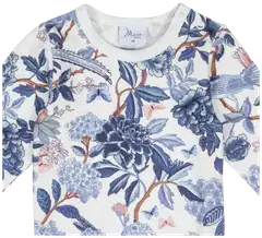 Ma-ia Family vauvojen body Sinilintu 205166 - Luonnonvalkoinen - 2