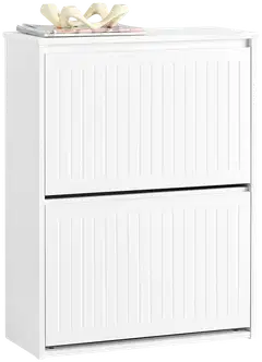 SoBuy kenkäkaappi valkoinen FSR165-K-W - 3