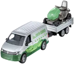Siku VW T6 ja nurmikko Traktori - 5