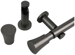 Ihanin verhotanko Melissa antrasiitti 160-310cm 25/28mm - 2