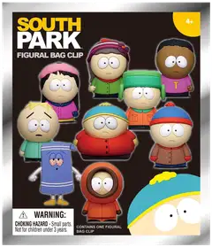 Monogram keräilyhahmo South Park 3D Foam Bag Clip Series 1 - 1