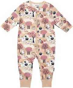Muumi vauvojen pyjama Hedelmäsato 592489 - beige - 1
