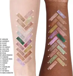 MOIRA Diamond Daze Liquid Shadow 006 Goldstar nestemäinen luomiväri - 001 Airglow - 4
