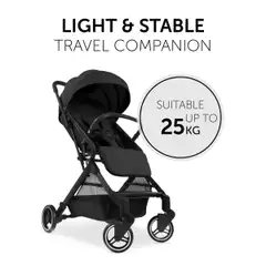Hauck rattaat Travel N Care musta - 11