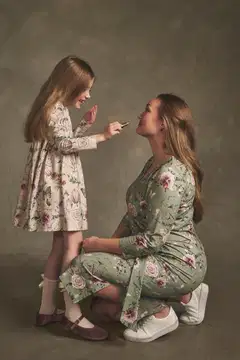 Maia family naisten mekko Katarina Orvokki 205603 - Green - 4