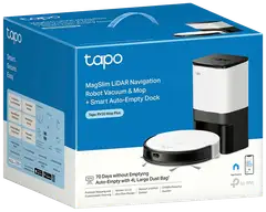 TP-Link Tapo Robottipölynimuri RV20 Max Plus ja telakka, musta - 4