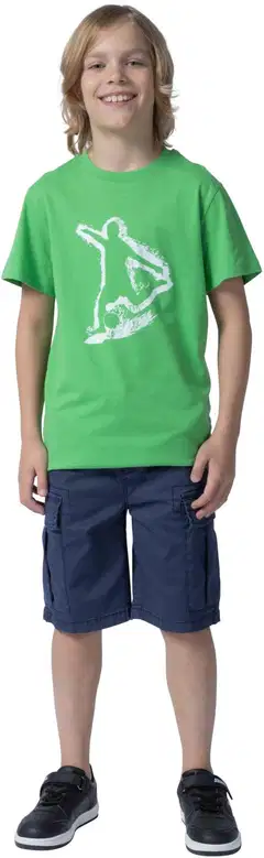 House lasten t-paita 23PH172618 - Vibrant green - 5