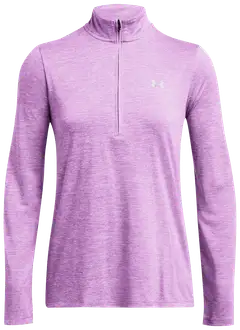 Under Armour naisten 1/2 vetoketjullinen pitkähihainen treenipaita 1384225 - Provence purple - 1