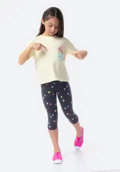 TEX lasten t-paita I276273 - YELLOW 3 - 4