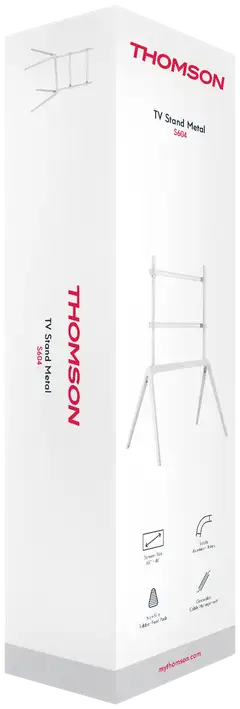 Thomson TV lattiajalusta S604 valkoinen - 8