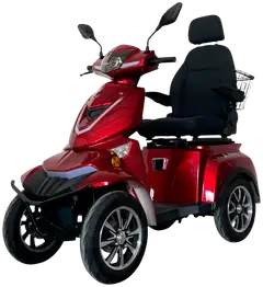 Arvo senioriskootteri punainen P800 - 4