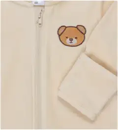 Ciraf vauvojen veluurihaalari puuvillasekoitetta 250B260101 - 12-0304TCX whitecap gray - 3