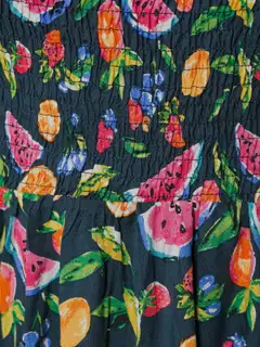 WKLY. naisten lyhyt olkainmekko 218W120430 - Fruits - 5