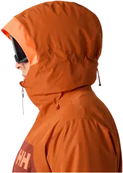 Helly Hansen miesten laskettelutakki Emiko Insulated jacket 66093 - Ginger Biscuit - 5