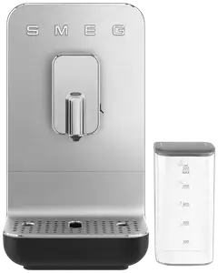 Smeg kahviautomaatti maitokannulla musta BCC13BLMEU - 1
