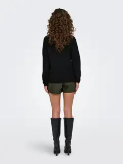 JDY naisten jouluneule Jdysanta - BLACK - 7