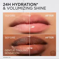 L'Oréal Paris Plump Ambition Hyaluron Lip Oil 101 Cristal Clear huuliöljy 5 ml - 641 Latte Glace - 9