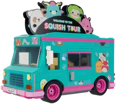 BLDR Squishmallows Iso rakentelusetti matkailuauto - 2