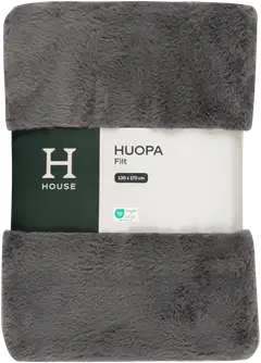 House huopa Faux Fur 130 x 170 cm harmaa - 1
