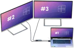 Marmitek Connect USB-C - Display Port adapteri - 5