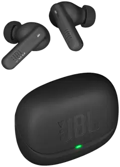 JBL langattomat vastamelunappikuulokkeet Vibe Beam 3, musta - 2