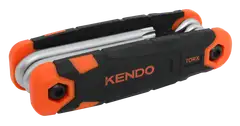 Kendo 8-osainen taitettava torx-avainsarja - 3