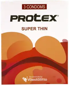 Protex® SUPER THIN on ohuita kondomeja - 1