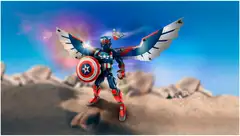 LEGO® Marvel 76296 Uusi rakennettava Captain America hahmo - 5