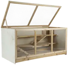 Trekker hamsterin häkki 116x60x58 cm puinen - 4