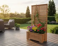 Seinäkelaatikko, ruskea, 147x80x33 cm - 4