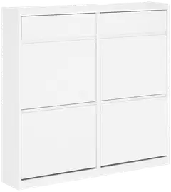 SoBuy kenkäkaappi valkoinen FSR169-W - 1