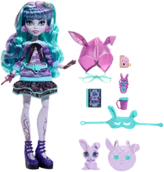 Monster High Creepover Party Twyla -muotinukke - 1