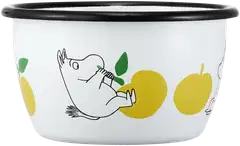 Muurla emalikulho Muumi Iloiset omput  3 dl, keltainen - 1
