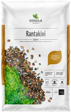 Kekkilä Rantakivi 25 kg, lava 42 säkkiä - 2