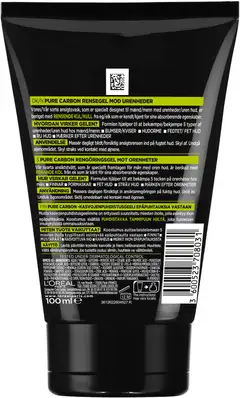 L'Oréal Paris Men Expert Pure Carbon kasvojenpuhdistusgeeli epäpuhtauksia vastaan 100ml - 2