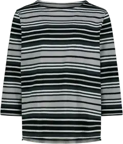 Reino&Aino naisten raitapusero - Grey stripe - 1